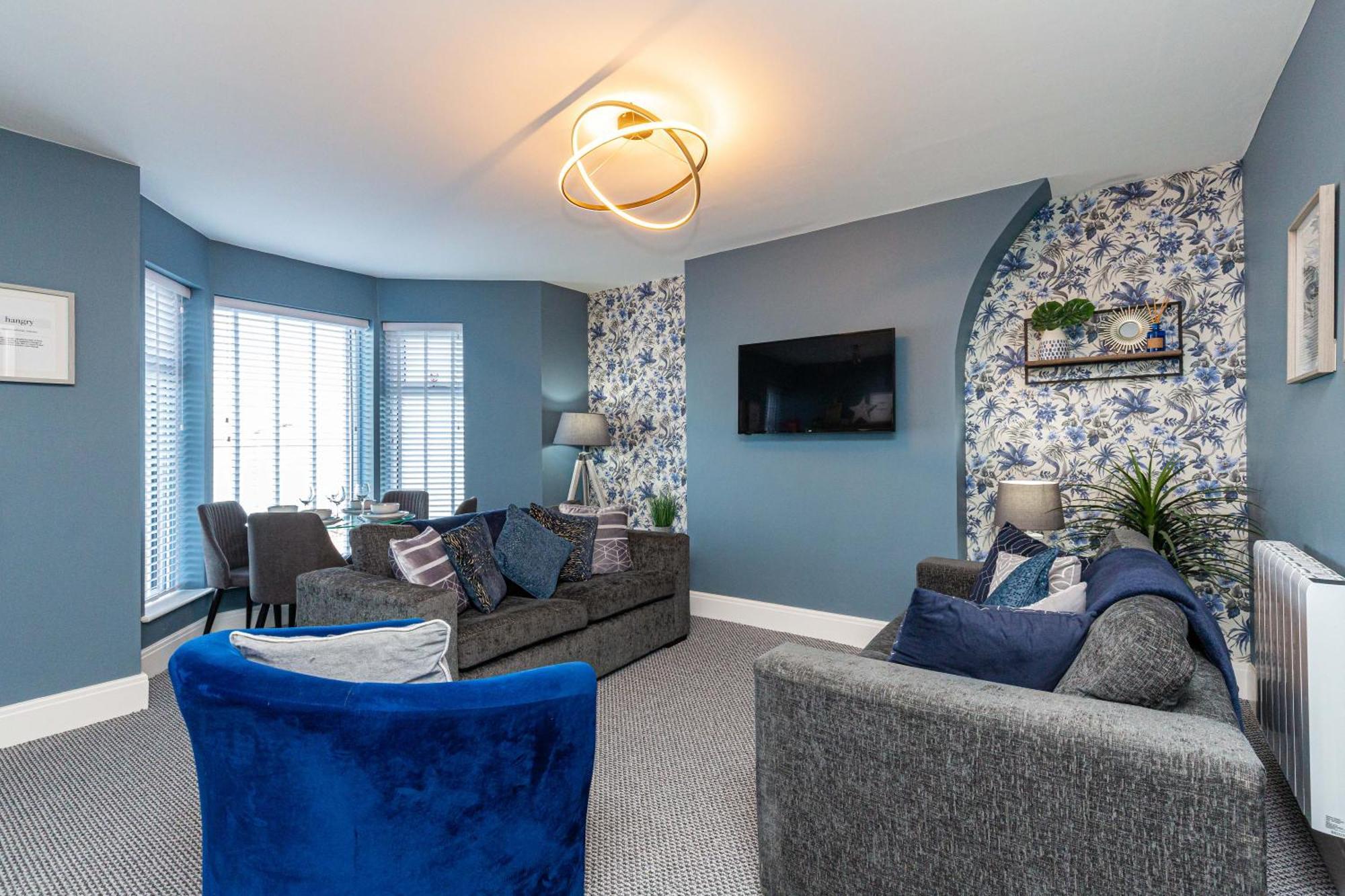 Seafront Apartment - Sleeps 6 - Gateway To The Lake District - Brand New موركامب المظهر الخارجي الصورة